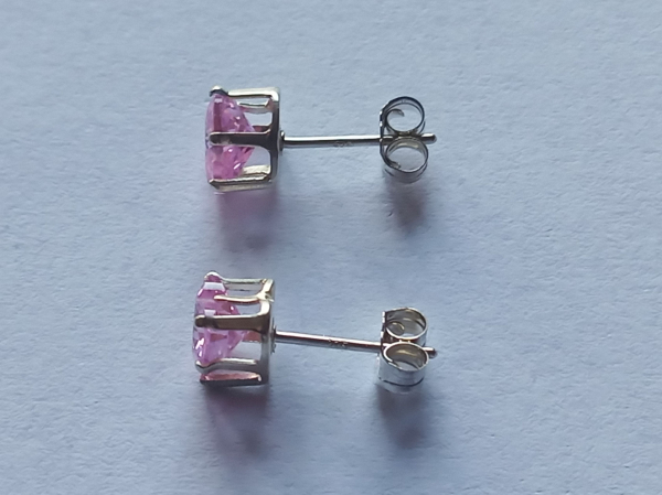 pinke zirkonia-silber-ohrringe---